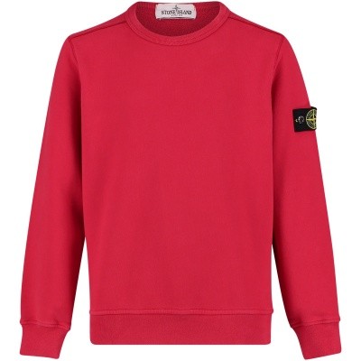 Afbeelding van Stone Island 691660940 kindertrui rood