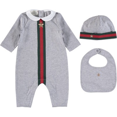 Afbeelding van Gucci 408987 boxpakje licht grijs