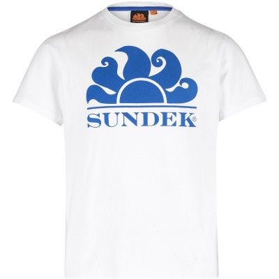 Afbeelding van Sundek B021TEJ7800 kinder t-shirt wit