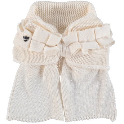 Afbeelding van MonnaLisa 172007 kinder sjaal off white