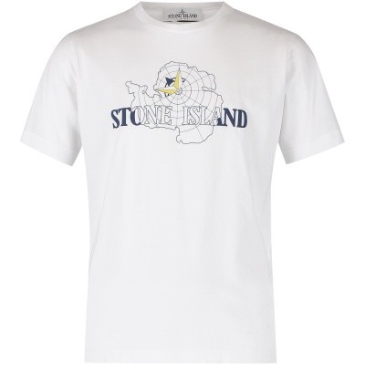 Afbeelding van Stone Island 691621052 kinder t-shirt wit