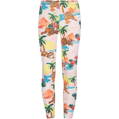 Afbeelding van Kenzo KN24008 kinder legging licht roze
