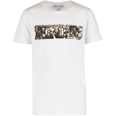 Afbeelding van Reinders WORDING kinder t-shirt wit