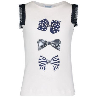 Afbeelding van Mayoral 3021 kinder t-shirt wit