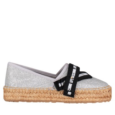 Afbeelding van Moschino JA10133 dames schoenen zilver