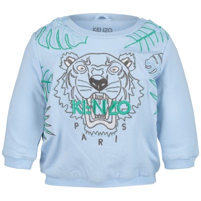 Afbeelding van Kenzo KN15503 baby trui licht blauw