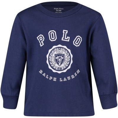 Afbeelding van Ralph Lauren 320703479 baby t-shirt navy