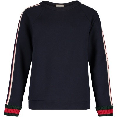 Afbeelding van Gucci 520748 kindertrui blauw