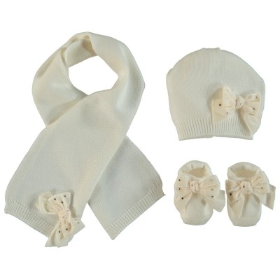 Afbeelding van Story Loris 24011 babysetje off white