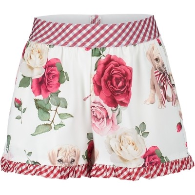 Afbeelding van MonnaLisa 111410 kinder shorts off white