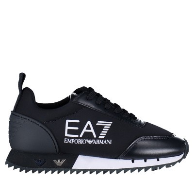 Afbeelding van EA7 XSX004 kindersneakers navy