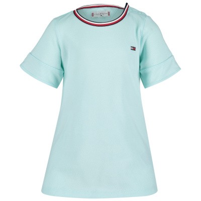 Afbeelding van Tommy Hilfiger KG0KG04288 B babyjurkje mint