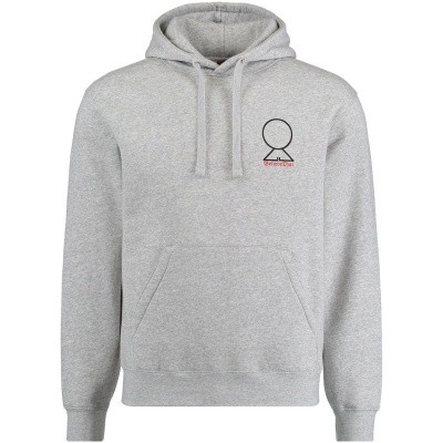 Afbeelding van Believe That BASIC HOODY heren trui grijs