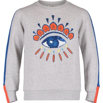 Afbeelding van Kenzo KM15758 kindertrui grijs