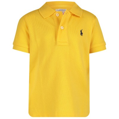 Afbeelding van Ralph Lauren 703632 baby polo geel