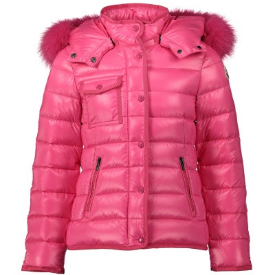 Moncler 4634225 kinderjas fuchsia Afbeelding van Moncler 4634225 kinderjas fuchsia