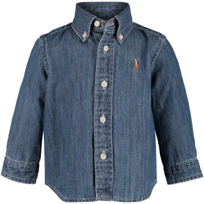 Afbeelding van Ralph Lauren 320713843 baby blouse donker blauw