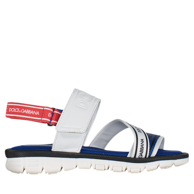 Afbeelding van Dolce & Gabbana DN0116 kindersandalen wit