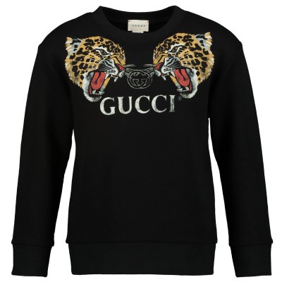 Gucci 547560 kindertrui zwart Afbeelding van Gucci 547560 kindertrui zwart