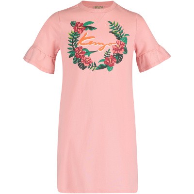Afbeelding van Kenzo KN30058 kinderjurk roze