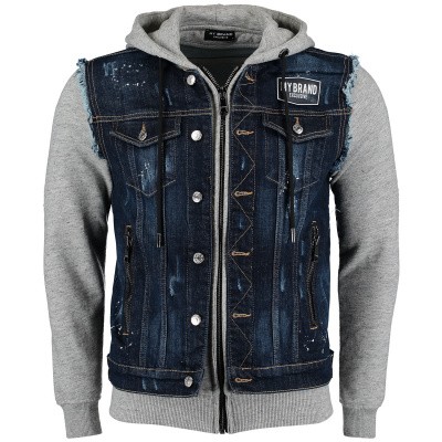 Afbeelding van My Brand MMBHO017G3001 heren jas jeans