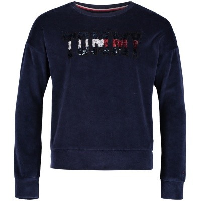 Afbeelding van Tommy Hilfiger KG0KG03791 kindertrui navy