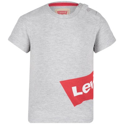 Afbeelding van Levi's NN10014 baby t-shirt licht grijs