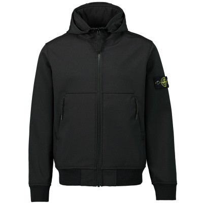 Stone Island 7116Q0230 kinderjas zwart Afbeelding van Stone Island 7116Q0230 kinderjas zwart