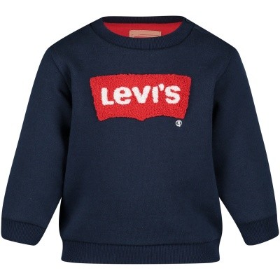 Afbeelding van Levi's NM15004 baby trui navy