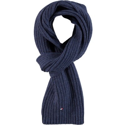 Afbeelding van Tommy Hilfiger AU0AU00292413 kinder sjaal navy