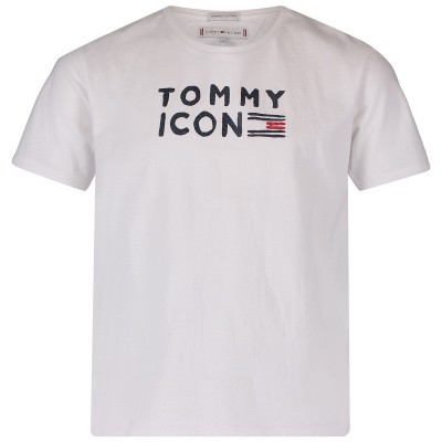 Afbeelding van Tommy Hilfiger KG0KG04392 kinder t-shirt wit