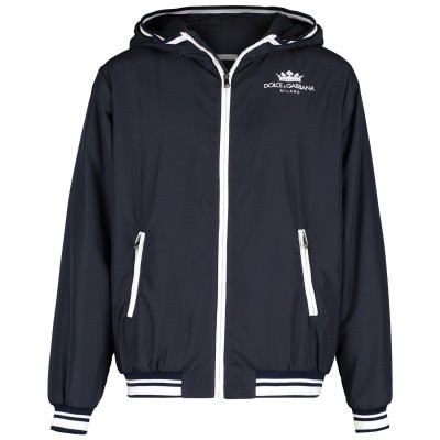 Afbeelding van Dolce & Gabbana L4JBQ8 kinderjas navy