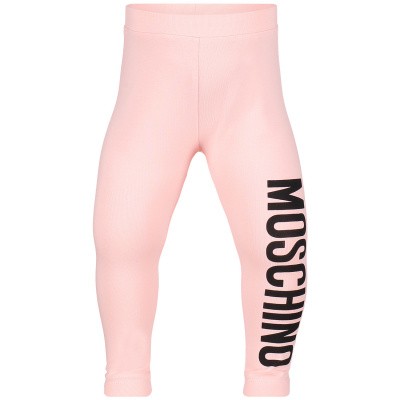 Afbeelding van Moschino M4P01F baby legging licht roze