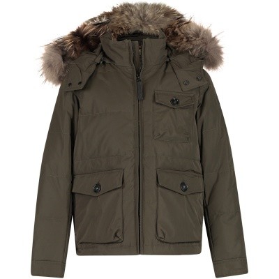 Afbeelding van Woolrich WKCPS2059 kinderjas army