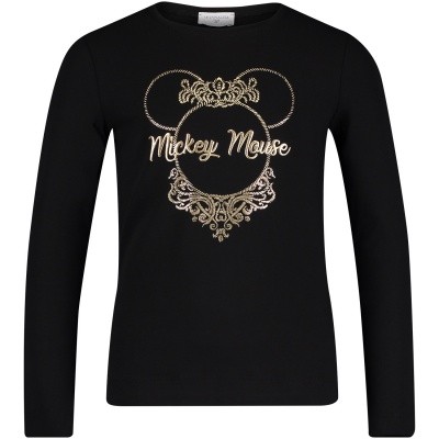 Afbeelding van MonnaLisa 112618SE kinder t-shirt zwart