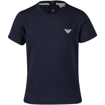 Afbeelding van Armani 8NHT05 baby t-shirt navy