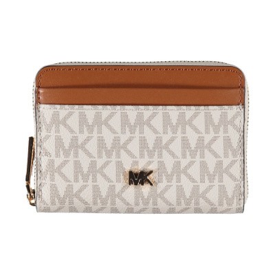 Afbeelding van Michael Kors 32F8GF6Z1B dames portemonnee off white