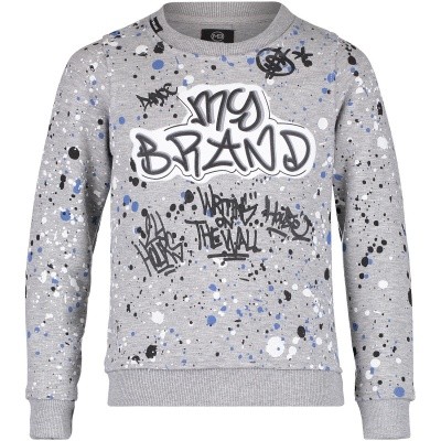 Afbeelding van My Brand BMBSW001G3011 kindertrui grijs