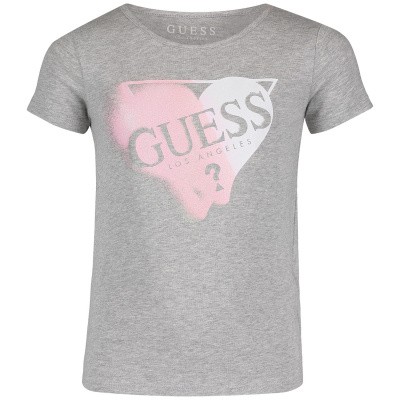 Afbeelding van Guess K91I10 kinder t-shirt licht grijs