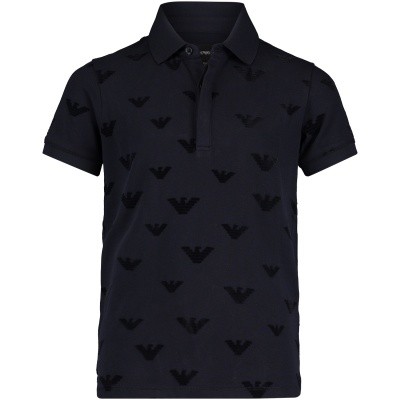 Afbeelding van Armani 6Z4F81 kinder polo navy