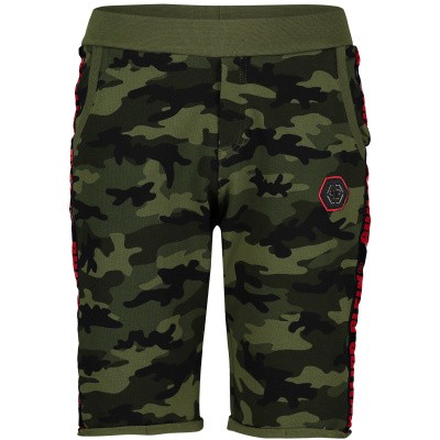 Afbeelding van Philipp Plein BJT0225 kinder shorts army