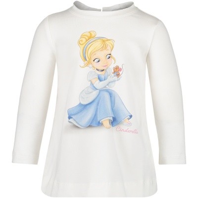 Afbeelding van MonnaLisa 392618SV baby tuniekje off white
