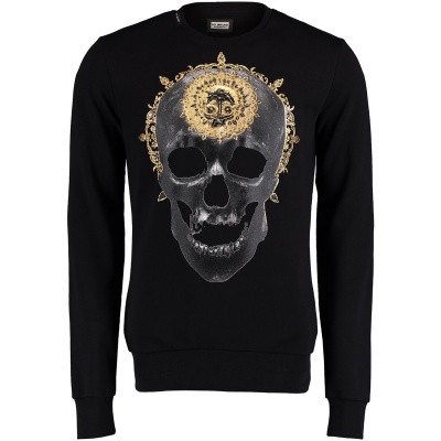 Afbeelding van My Brand MMBSW012GM009 heren trui zwart