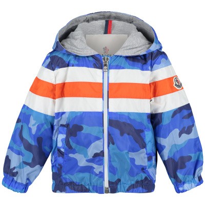 Afbeelding van Moncler 4118505 babyjas blauw