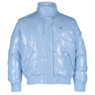 Tommy Hilfiger KG0KG03999 kinderjas licht blauw Afbeelding van Tommy Hilfiger KG0KG03999 kinderjas licht blauw