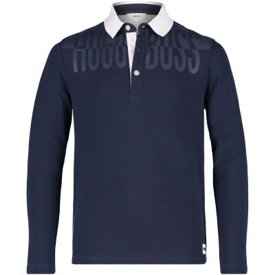 Afbeelding van Boss J25C71 kinder polo navy