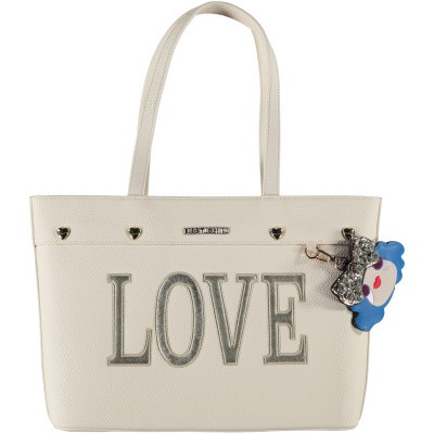 Afbeelding van Moschino JC4253 dames tas off white