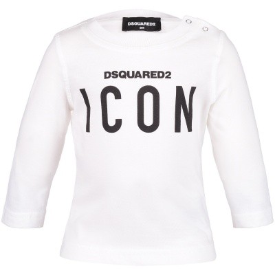 Afbeelding van Dsquared2 DQ031Q baby t-shirt wit