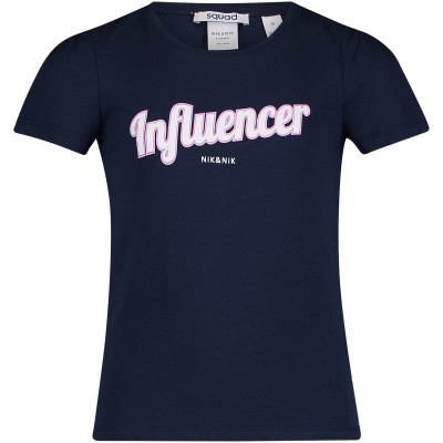 Afbeelding van NIK&NIK G8485 kinder t-shirt navy