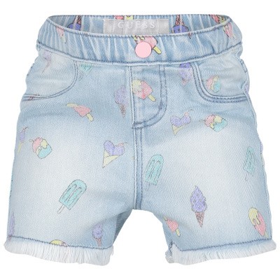Afbeelding van Guess A92D01 Joggingshorts jeans
